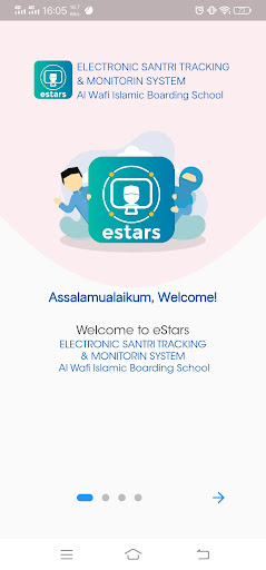 Android application eStars screenshort