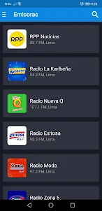 Radios FM - AM Perú