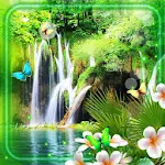 Cover Image of Descargar Tropical Waterfall  APK