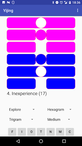 Yijing (I Ching) Screen 2