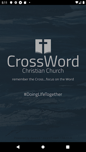 CrossWord Christian Church Screen 2