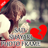 Sad Shayari Photo Frame 2017 icon