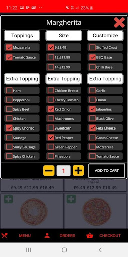 Allys Kebab Pizza Screen 3