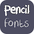 Pencil Fonts for Samsung, OPPO and HTC phones2.0.0