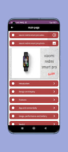 Redmi Smart Band Pro for Guide 1 APK + Mod (Unlimited money) إلى عن على ذكري المظهر