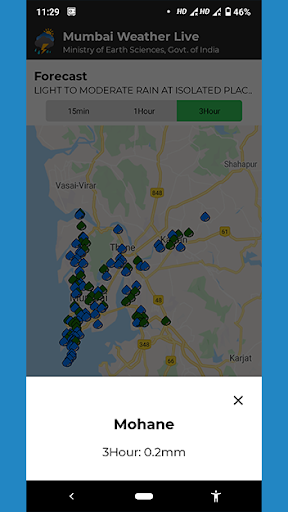 Mumbai Weather Live Screen 3