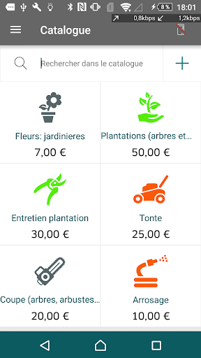 Android application Mobo par BNP Paribas screenshort