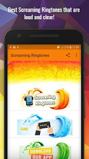 Screaming Ringtones 1.0 APK screenshots 1