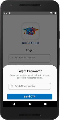 GHEDEX Hub Screen 3