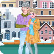 Couples Winter Looks - dress up games for girls