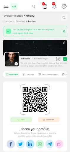 MySmartCard Screen 2
