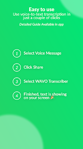 WAVO: Transcriber for WhatsApp MOD APK (Platinum Unlocked) 4