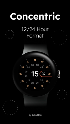 Concentric - Pixel Watch Faceのおすすめ画像5
