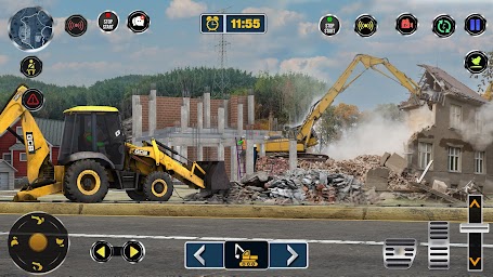Heavy Excavator JCB Games