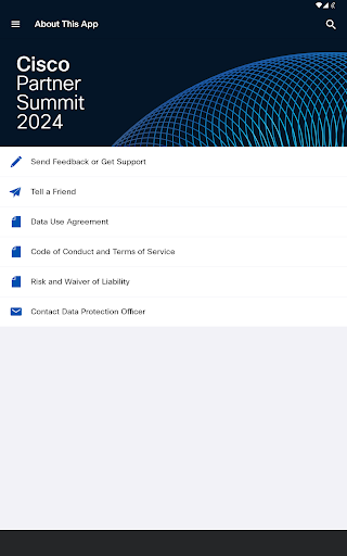 Screenshot of Cisco Partner Summit