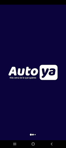 Android application Auto Ya pasajero: pedí viajes screenshort