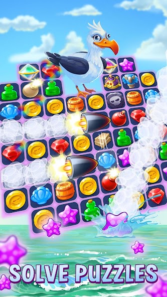 Pirates & Pearls: Match 3 Game 1.15.2000 APK + Mod (Unlimited money) for Android