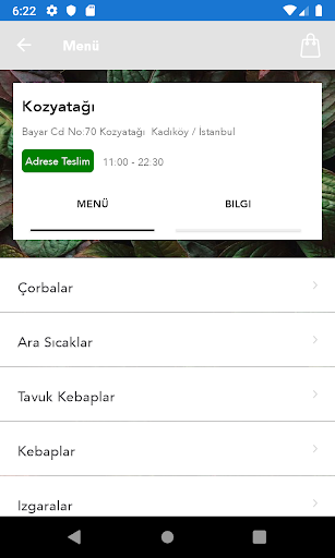 Valibey Kebap Screen 2