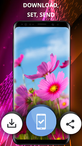 Flowers wallpaper for phone Screen 3