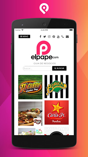 Android application elpape screenshort