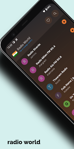 Android application Radio World screenshort