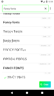 Fontify - Fuentes para Instagram Screenshot