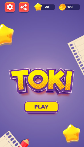 Android application Toki - Play to learn screenshort