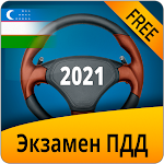 Cover Image of डाउनलोड Экзамен ПДД Узбекистан 2021 2.2.0 APK