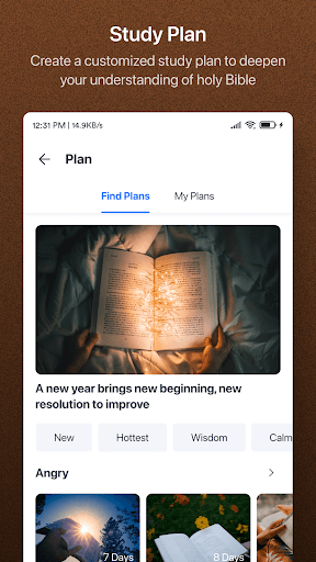 Holy Bible- KJV, Verse & Audio Screen 2