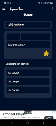 Njemačkviz Screen 3