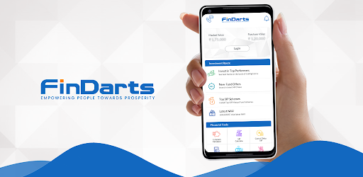 Android application FinDarts screenshort
