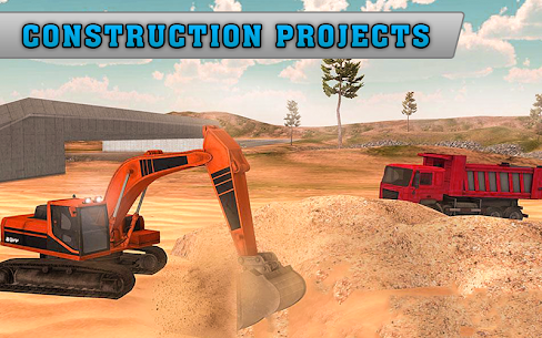 Excavator Constructor City Road Build Simulation For PC installation