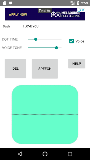 Android application Communication assist for handi screenshort