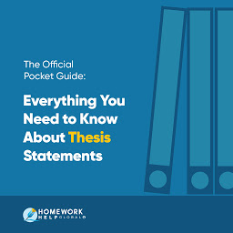 Obraz ikony: The Official Pocket Guide: Everything You Need to Know About Thesis Statements