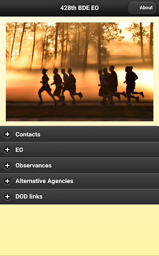 Android application 428th FA BDE Equal Opportunity screenshort
