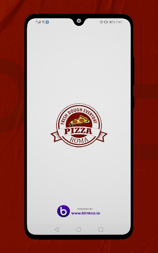 Android application Pizza Roma UK screenshort