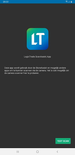 Android application LogicTrade ScanAssist screenshort