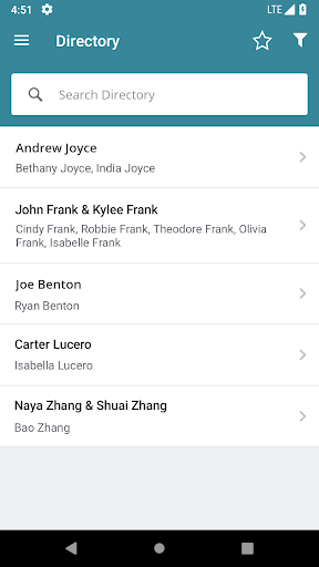 Android application Membership Toolkit screenshort