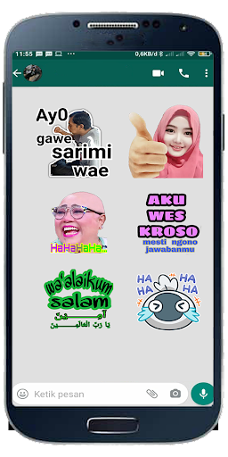 Sticker Wa Apps Perang Ngakak