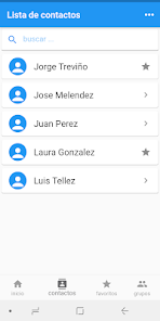 Screenshot 2 Mis Contactos - Administrador  android