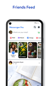 App Messenger -Messages, Video