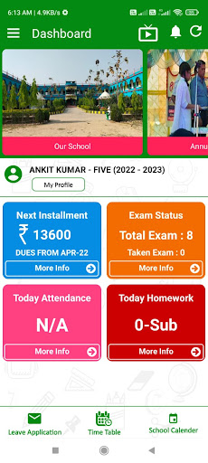 G.I.P Public School Screen 2