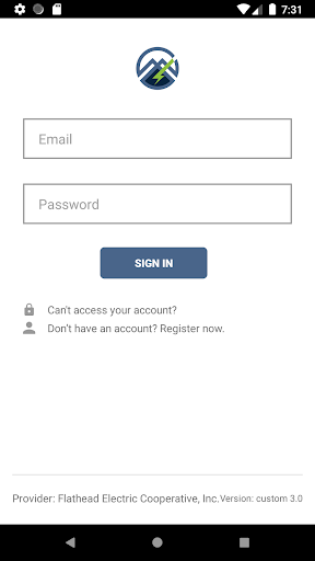Screenshot of Flathead Electric Cooperative