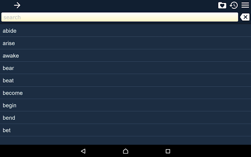 Irregular English Verbs