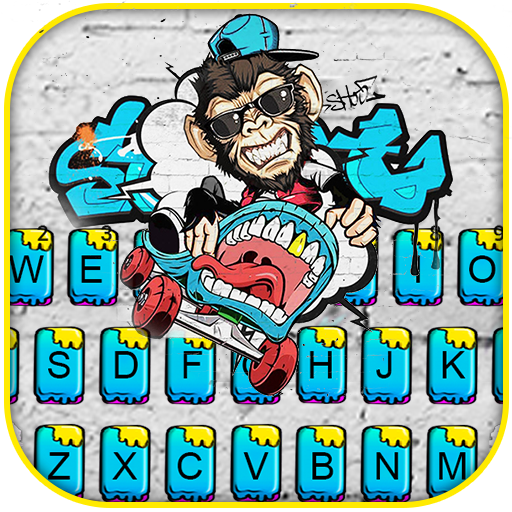 Street Art Graffiti Keyboard B logo