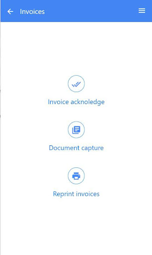 Girosol Invoice Acknowledge / Screen 2