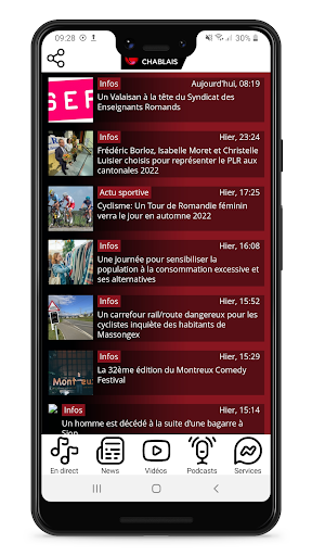 Radio Chablais Screen 2