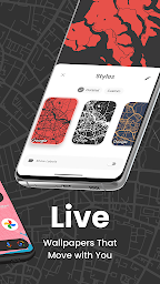 Cartogram - Live Map Wallpaper