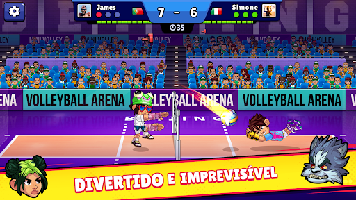 Visualização do aplicativo