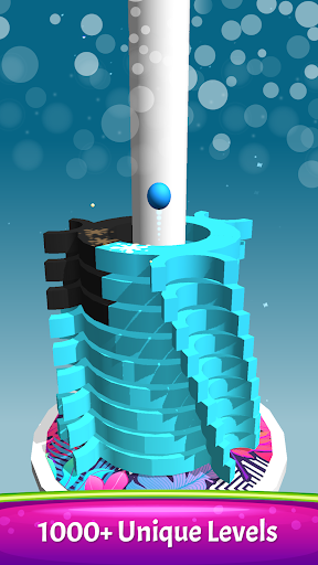 Stack Pop 3D -Helix Ball Blast